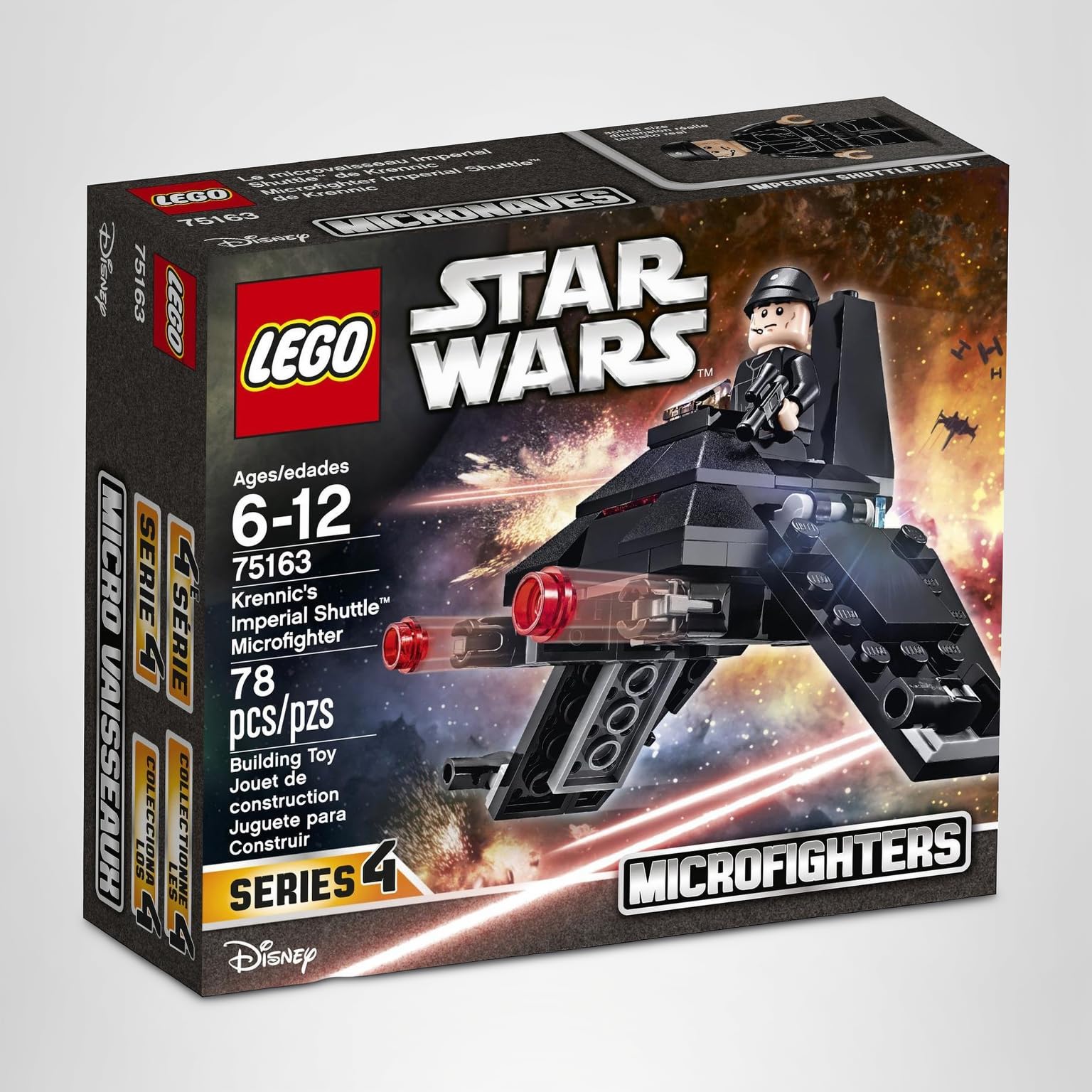 Amazon.com: LEGO Star Wars Krennic's Imperial Shuttle Micro